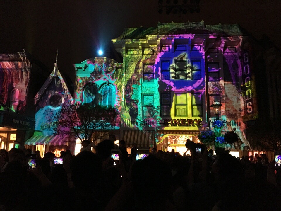 we love mickey 壁映像1写真