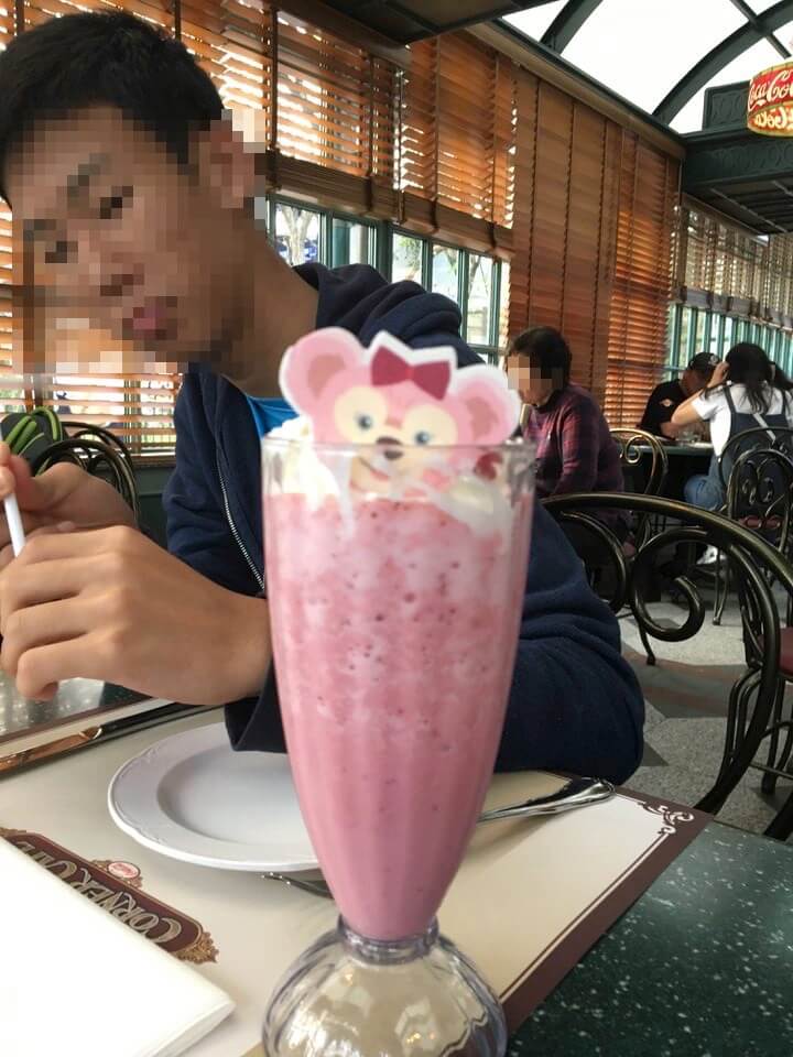 いちごドリンクの写真