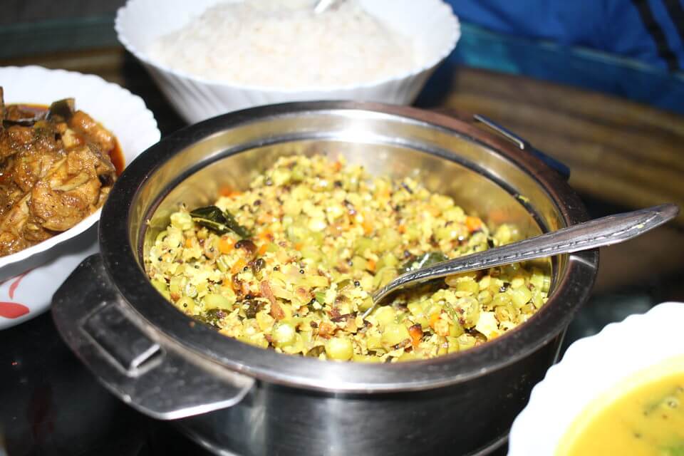 ケララ料理豆写真